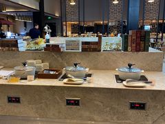 自助取餐区-上海虹桥宾馆味翠餐厅