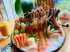 牡丹虾跟鳌虾-王鼎精致料理铁板烧(世博源店)