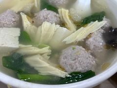 生汆丸子汤-子午路张记肉夹馍(翠华路店)