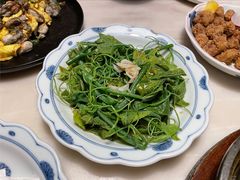 油淋虾皮时蔬-林四喜·闽南传家菜(鼓浪屿店)