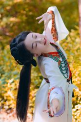 -后宫·古装汉服京剧儿童亲子全家福摄影