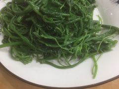 清炒丝瓜尖-力力豆花庄(广渠门店)