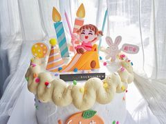 -卡比儿童蛋糕·心意定制·低脂零卡糖动物奶油FancyBALLOON(滨海店)