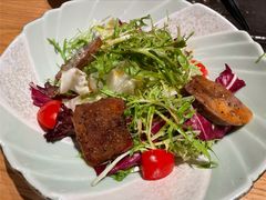 照烧牛舌蔬菜沙拉-京旬海鲜放题·铁板烧自助餐厅