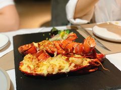 芝士焗混合蘑菇烩波士顿龙虾-XUN Bistro西餐厅