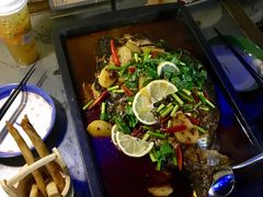 -探鱼·鲜青椒爽麻烤鱼(中天广场店)
