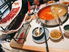 牛杂鸳鸯锅-左庭右院鲜牛肉火锅(环球港店)