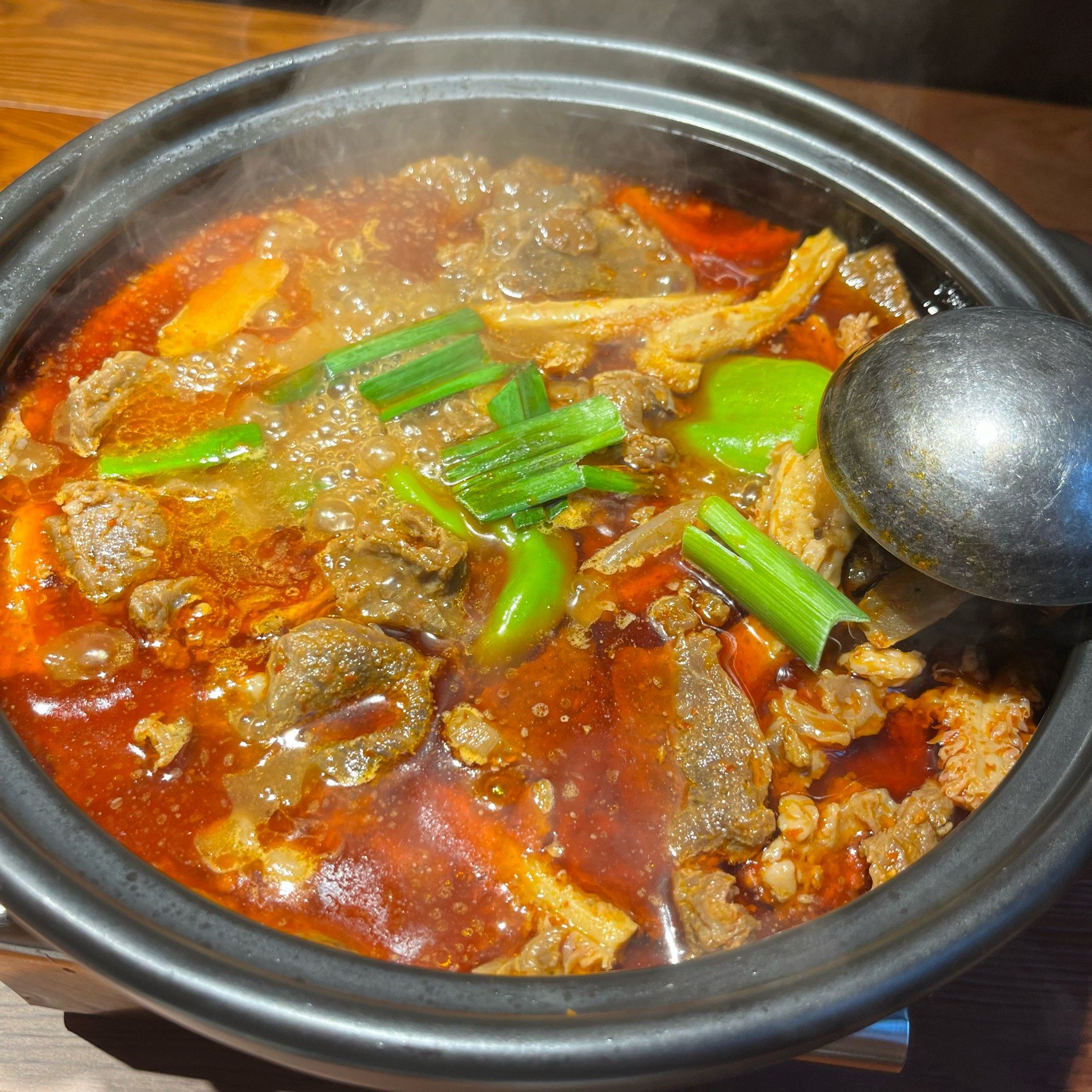 口感爆棚的牛肉锅咯