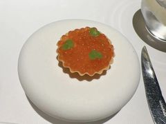 鲑鱼籽塔-Oyster Talks 四度蚝法餐厅