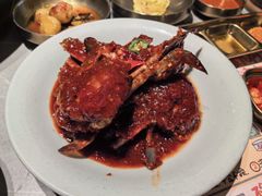 -草家酱蟹炭火烤肉店(珲春南路一店)