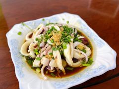 葱油鱿鱼-老杨饭店(万科里店)