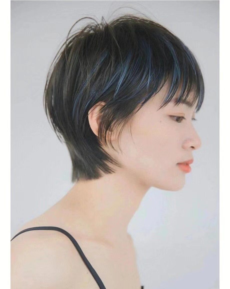 创意挑染短发