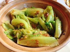 虾酱啫唐生菜-利苑酒家(金宝店)