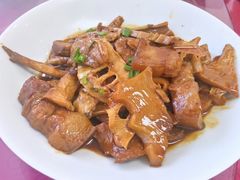 野山笋烧肉-雁荡老杨土菜馆