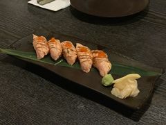 烤三文鱼手握-Wagaya Melbourne