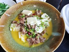 雪里红牛肉-三台山庄中餐厅