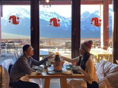靠窗位-丽江金茂璞修雪山酒店-雪景阁餐厅