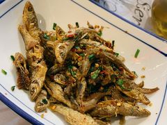 椒盐小河鱼-古道村落(温汤店)