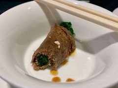 薄荷牛肉卷-滇越乘象云南餐厅(豆各庄店)