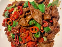 18秒爆炒猪肝-老板恋上鱼(高新万达店)