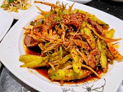 牛肉拌黄瓜-青松馆韩国料理(香港中路佳世客店)