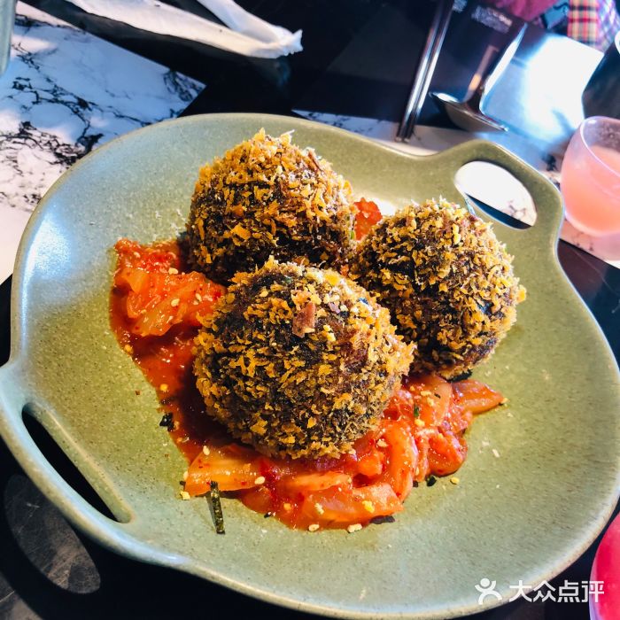 KCOOKING概念韩餐(世茂52+店)墨鱼芝士饭团图片