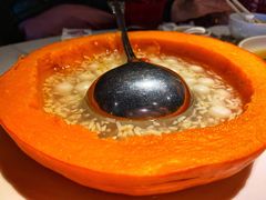 南瓜酒酿小圆子-玫瑰厅上海菜(兴国路店)