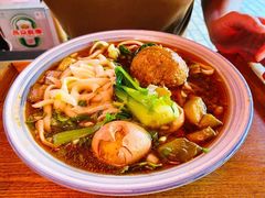 茄子肉丁刀削面-五度翠清大同刀削面