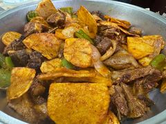 -尕有炕锅烤羊肉