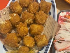 包浆酥豆腐花-洱火云南酸菜牛肉火锅(石景山当代商城店)