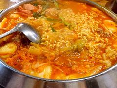 部队锅-包装马车·韩国料理·포장마차