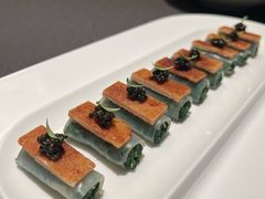 鱼子酱脆皮野菜松板肉-上海滩餐厅(BFC外滩金融中心店)