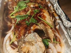 酱烤活鲈鱼-新白鹿餐厅(滨江银泰店)