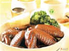 新鮮雞翼用秘製汁料即叫即浸-太平馆餐厅(油麻地店)