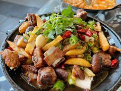 干锅仔排-张关合渣(航空大道店)