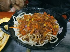 黑椒肉酱意粉-黄师奶甜品店