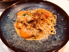 芝士蘑菇鲜虾意大利面-BE BRIGHT KITCHEN(正佳广场店)