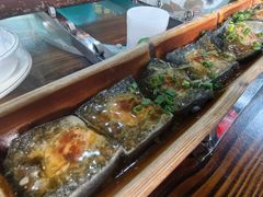 竹筒酿黑豆腐-竹一味·竹筒饭
