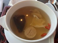 羊肚菌肉汁炖花胶-广州柏悦酒店·悦景轩·粤菜餐厅