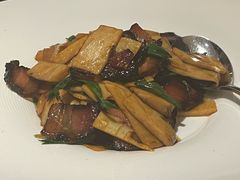 冬笋尖炒长街腊肉-宁海安岚·南溪阁全日餐厅