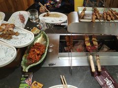 -河坝烧烤串城(金达莱店)