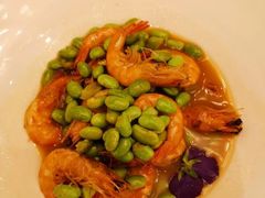 青豆瓣爆中虾-汾阳花园酒店·餐厅(徐汇店)