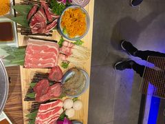 -明洞阿姨·韩式酱蟹烤肉·创意料理(三元桥店)