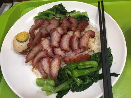 富記香港燒臘-「正鬥叉燒飯」第一次吃廣式叉燒飯,叉燒就...-大眾點