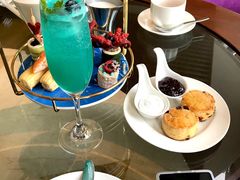 司康饼-The Lounge大堂酒廊·咖啡·沙拉·下午茶(金茂深圳JW万豪酒店)