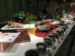 自助调料区-威珀斯酒店·珀萃美食餐厅 | 海鲜刺身·现烤生蚝·特色烤肉