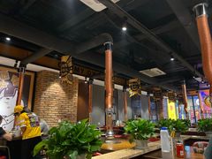 大堂-·缸桶屋·韩式牛肋条自助烤肉(西湖D11店)