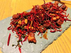 歌乐山辣子雪花牛肉-莲·中餐厅(成都首座万豪酒店)