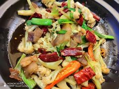 干锅有机花菜-大蓉和(一品天下店)
