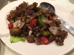黑椒牛蛙-无招牌海鲜餐厅(滨海艺术中心店)